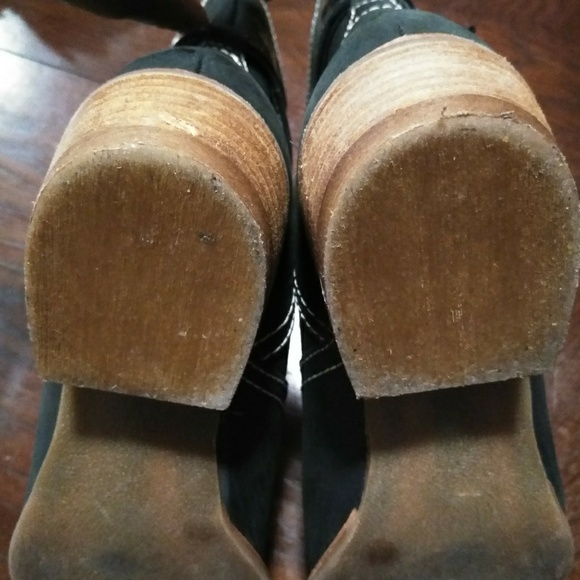 Kensie Leather Boots - Picture 7 of 8